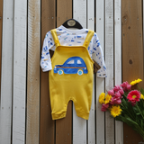 "Car" 2 Pcs Dungarees