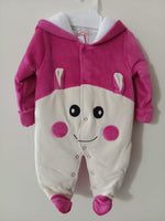 "Unicorn" Hooded & Footed Winter Romper