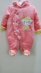 "I am Sweet" Hooded & Footed Winter Romper