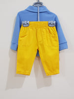 "Roaarr" - 2 Piece Full Sleeves Set with Cotton Pants - Little World