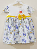 Elegant Floral Bow Tie Frock - Little World