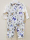 Bow Tie Floral Romper - Little World