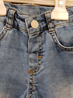 Polo T Shirt "94" with Ribbed Denim Jeans (2 Pcs Set) - Little World