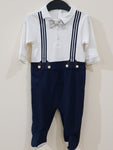 Gentleman Romper with Elegant Bow Tie - Little World