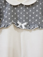 Winter Velour "Star" Romper