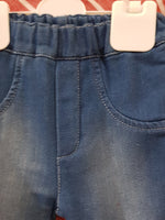 2 Pcs Polo Romper & Cotton Jeans