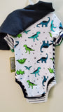 Set of 5 Half Sleeves Body Suits - Little World