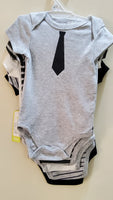 "Most Handsome" Set of 5 Half Sleeves Body Suits