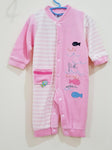 Winter Velour Romper - Little World
