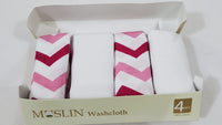 Londony Set of 4 Muslin Wash Cloth