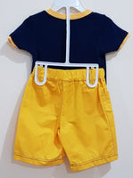 "Ruff Boy" - Navy Blue 2 Pcs Set - Little World