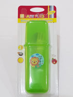 Baby Plus Spoon & Fork with case - Little World